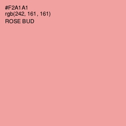 #F2A1A1 - Rose Bud Color Image